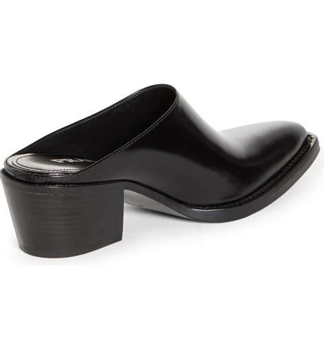 Prada Texano Pointed Toe Mule (Women) 